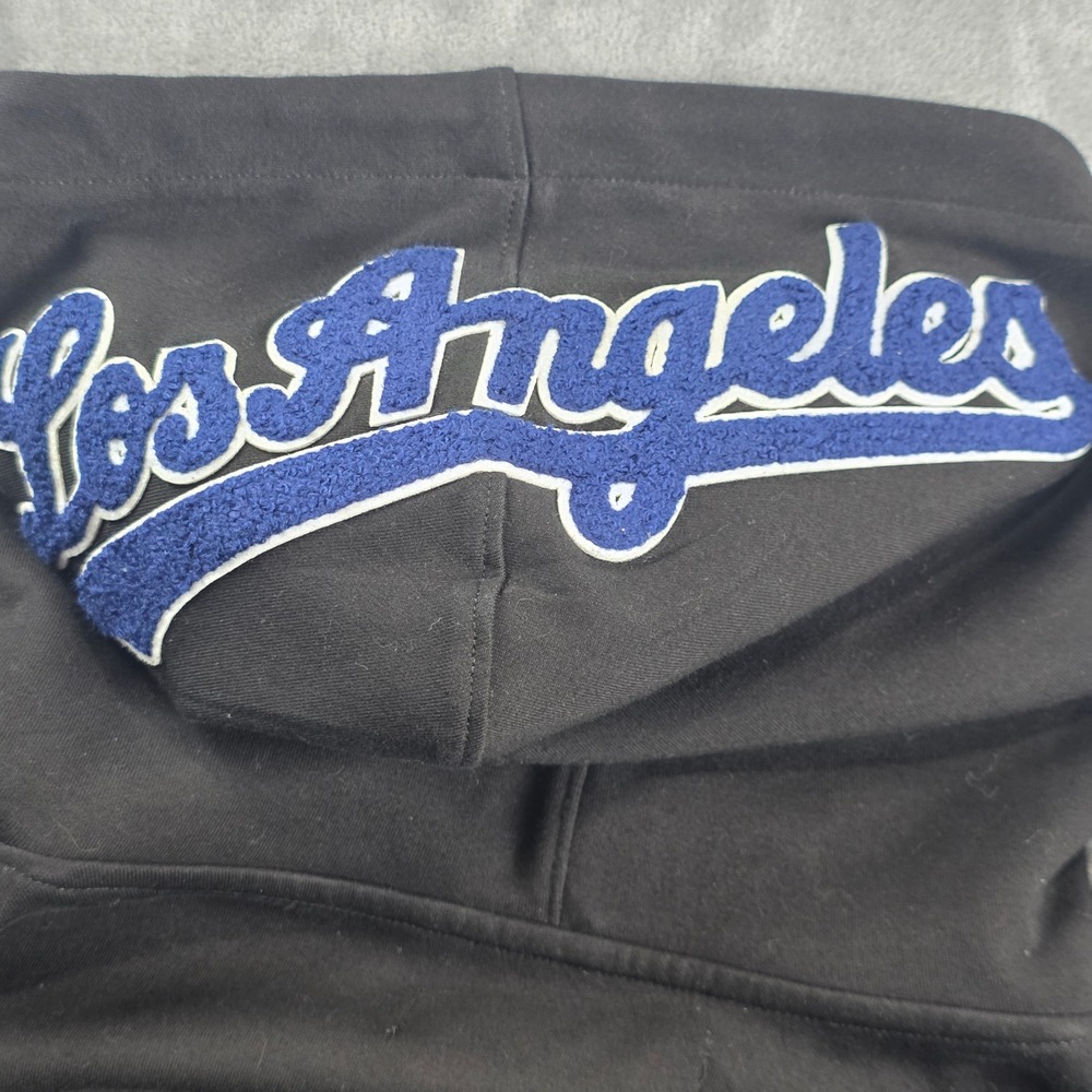 LA Dodgers Pro Standard Hoodie Mens S Black 2020 World Series Champions Patch - Picture 6 of 14